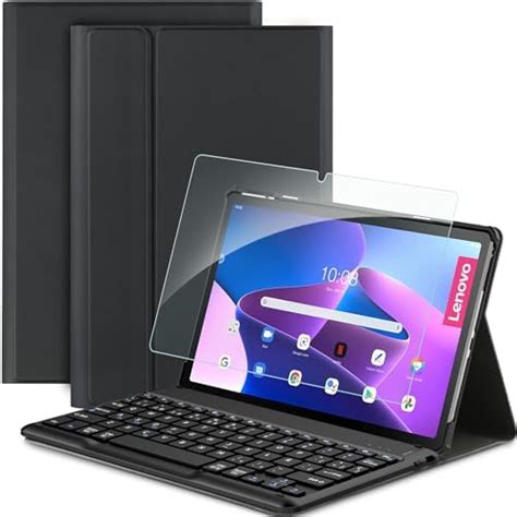 EasyAcc Funda Teclado para Tableta Lenovo Tab M10 Plus 3ª generación