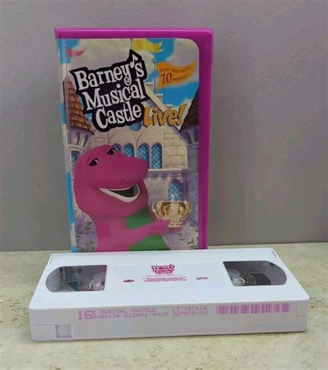 2001 Barneys Musical Castle Live Vhs Vtg Video Music Sing Along Barney 45986020482 Ebay