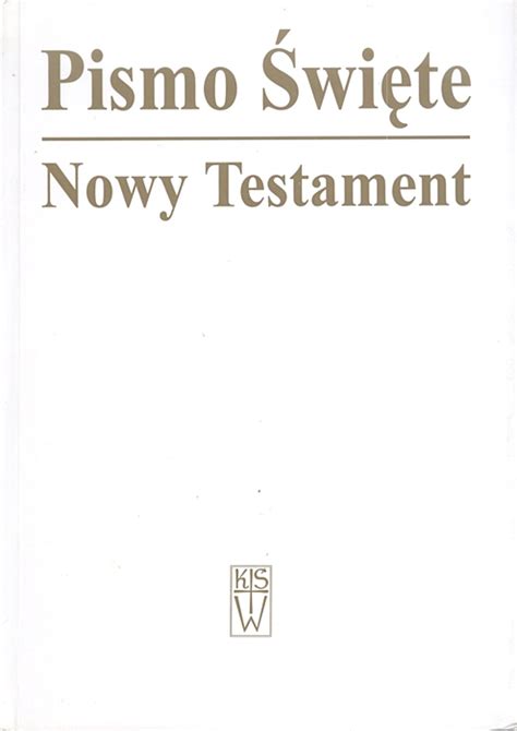 Nowy Testament poznański duży Księgarnia Chrześcijańska CLC