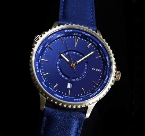 Travel watch kickstarter - see 24 global timezones at a glance - Points ...