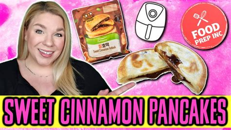 How To Cook Pulmuone Sweet Cinnamon Pancakes Air Fryer Version YouTube