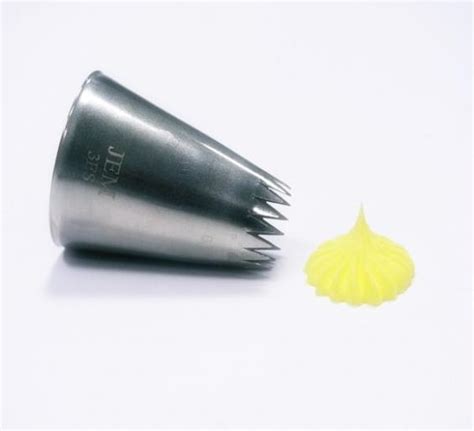 Large Fine Star Savoy Nozzle 3ES Carded Sugar Ice