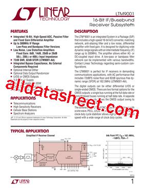 Ltm V Ba Datasheet Pdf Linear Technology