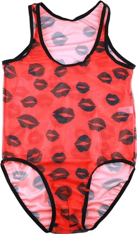 Milax Swimwear Thong Borat Mankini Thong Men V String Sexy Borat Manikini Lingerie Swimsuit One