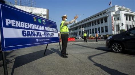 Catat Aturan Ganjil Genap Kembali Berlaku Di Jakarta Hari Ini Sinpo Id