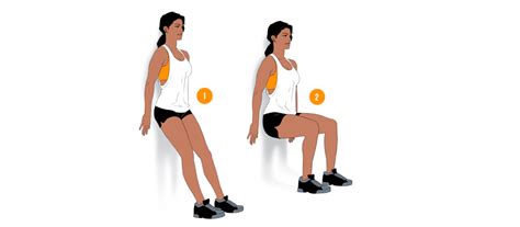 wall squats - Radiant Health Magazine