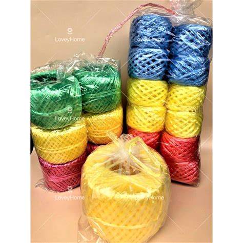 Tali Rafia Plastic Raffia String Plastik String Rope Ropes Tali Rafia