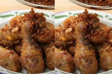 Bukan Pakai Kelapa Inilah Resep Ayam Serundeng Bawang Ala Devina