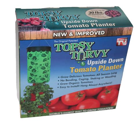 Topsy Turvy Upside Down Tomato Planter As Seen On Tv 740275047712 Ebay