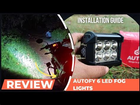 Best Fog Light For Bike Scooter Car Autofy Led Fog Lights