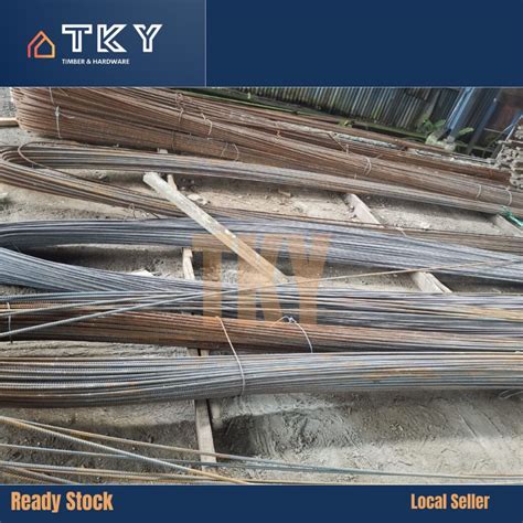 Steel Bar Y12mm X 12meter CQ BS Folded Besi Bunga Y12 FULL LENGTH