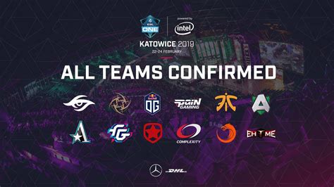 Esl One Katowice Teams Announced