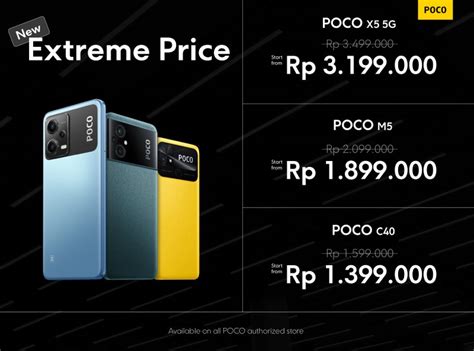 Update Harga POCO Bulan Juli 2023 POCO M5 Mulai Dari Sejutaan Suara