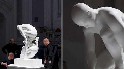 Celebrated Italian Sculptor Jago Unveils Spectacular New Artwork In