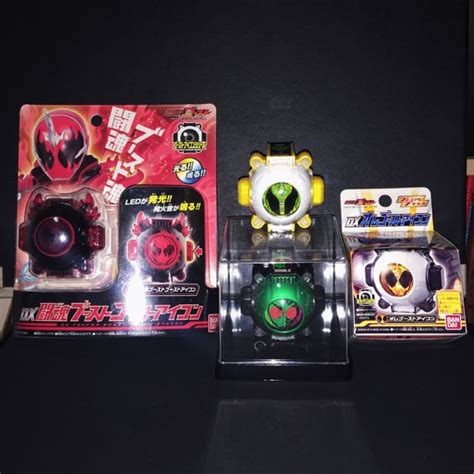 [RESERVED] Kamen Rider Ghost Eyecons Set, Hobbies & Toys, Toys & Games ...