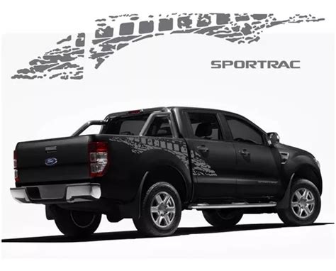 Kit Adesivo Ford Ranger Sportrac Faixa Lateral Graf