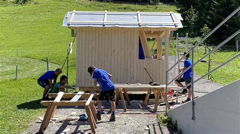 Action Projektwochen Des Holzbau Nachwuchses Lehre Vorarlberg Das