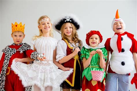 Kids costume party stock image. Image of carnivalcap - 110518381