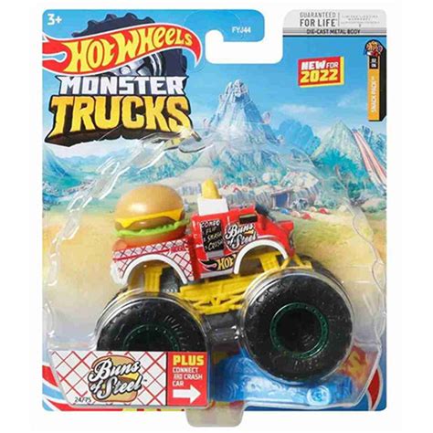 Hot Wheels Monster Trucks Buns of Steel monster kisautó Mattel vásárlás a Játékshopban