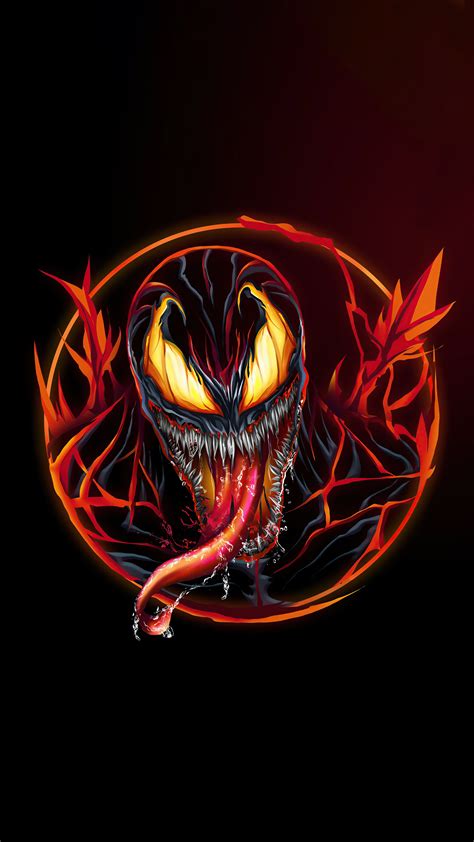 Venom Carnage Superheroes Minimalism Minimalist Artist Artwork