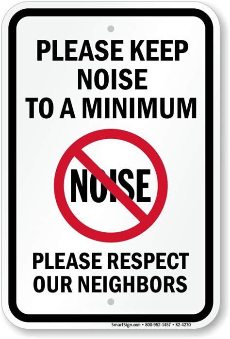 Signs Quiet Noise