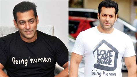 Salman Khan Reveals Why He Only Wears 'Being Human' T-Shirts With Torn ...