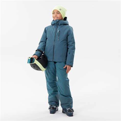 Kids’ Ski Pants - PNF 500 - Deep teal, - - Wedze - Decathlon