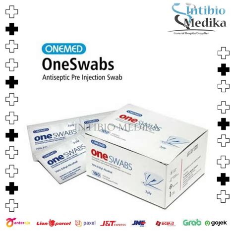 Jual Onemed One Swab Tisu Medis Steril Mengandung Alkohol Ply Isi