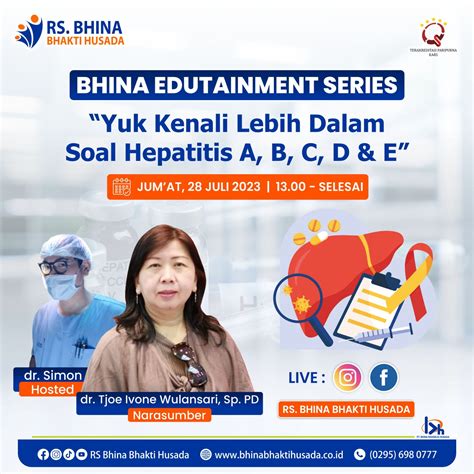 Bhina Edutaintment Series Perbedaan Penyakit Hepatitis A B C D Dan