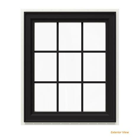 Jeld Wen In X In V Series Black Finishield Vinyl Right