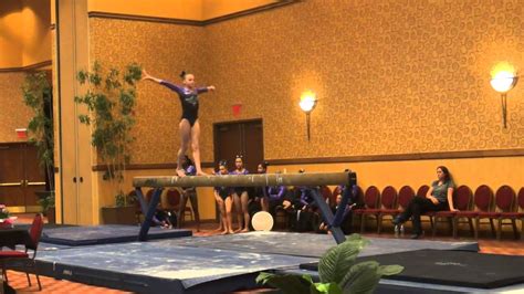 Addison Womeldorph Gymnastics 2015 Woga Classic Beam Level 10 Youtube