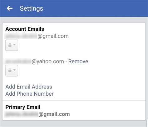 How To Change Primary Email On Facebook