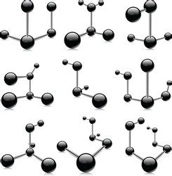 C Fullerene Molecule Royalty Free Vector Image