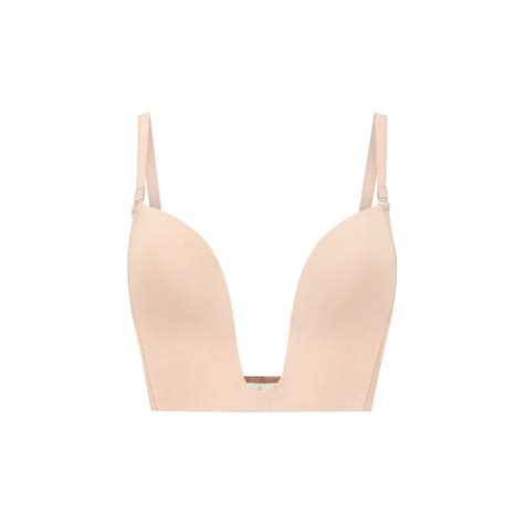 BYE BRA Ultra Plunge Bra Beige MarieSue Lingerie