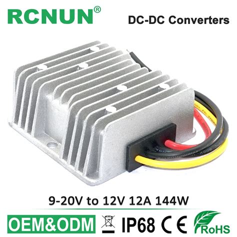 Aliexpress.com : Buy Waterproof 12V 9 20V to 12V 12A DC Car Voltage Stabilizer 12VDC DC DC Boost ...