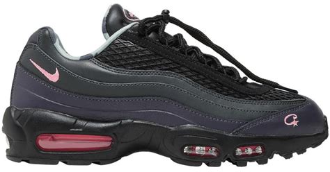 Nike Corteiz X Air Max 95 Sp Rules The World Pink Beam In Black For