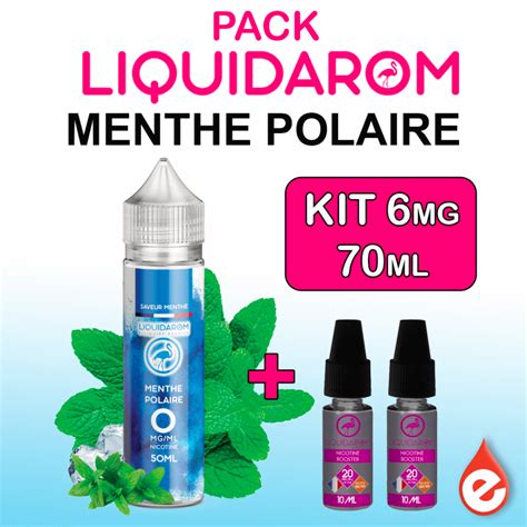 Pack Ml Menthe Polaire Mg Liquidarom Promo Sp Ciale E Liquidz