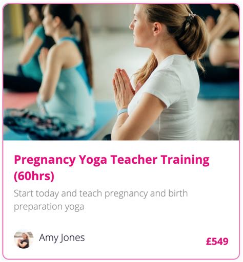 Online Pregnancy Yoga Teacher Training