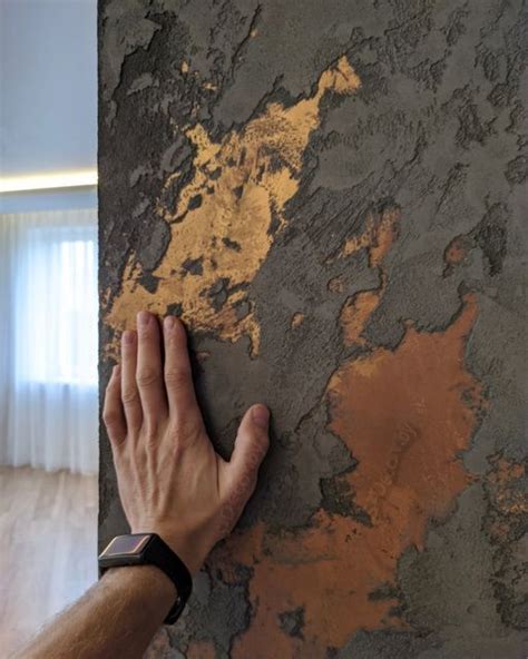 Декоративные штукатурки. Минск. Блогер on Instagram: "Огненный бетоний ...