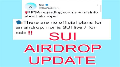 Sui Airdrop Update Sui Airdrop News Sui Airdrop Nd Wave Youtube