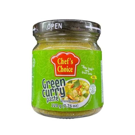 Chefs Choice Green Curry Paste Zhicay Foods