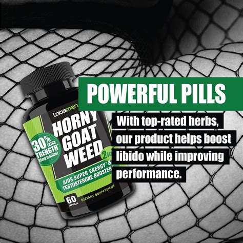 Mg Horny Goat Weed Para Hombres Apoya La Conducci N Natural La