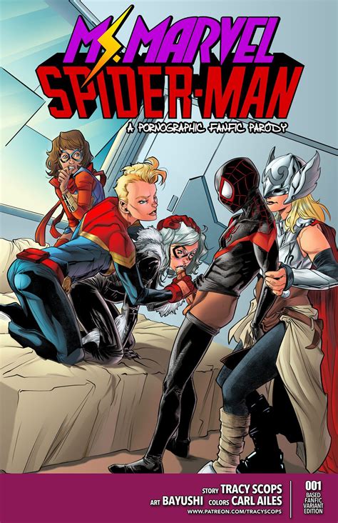 Kamala And Miles Captain Marvel Spider Man Tracy Scops Porn Comic