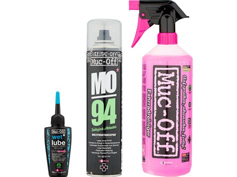 Muc Off Wash Protect Lube Kit Cleaning Set For Bikes Bike Components