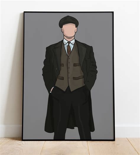 P Ster De Pared De Peaky Blinders Etsy Espa A