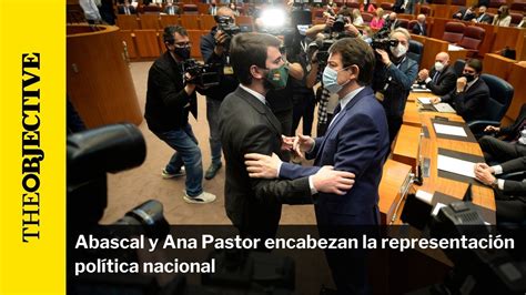 Abascal y Ana Pastor encabezan la representación política nacional