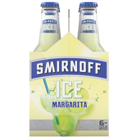 Smirnoff Ice Margarita Ready to Drink Cocktail, 6 bottles / 11.2 fl oz - Kroger