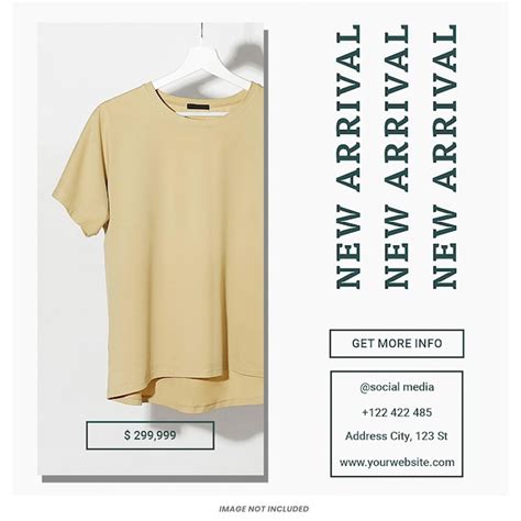 Premium Psd New Arrival Instagram Post Template Psd Design