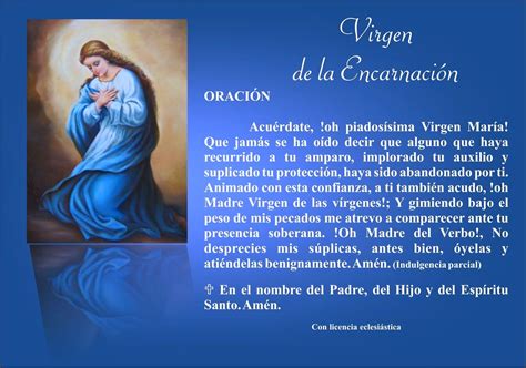 Virgen De La Encarnaci N Virgen De La Encarnacion La Encarnacion