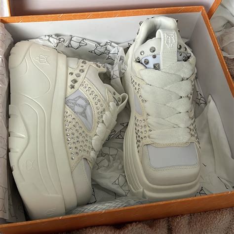 Brand New Naked Wolfe Sneaker Platform White Size Depop